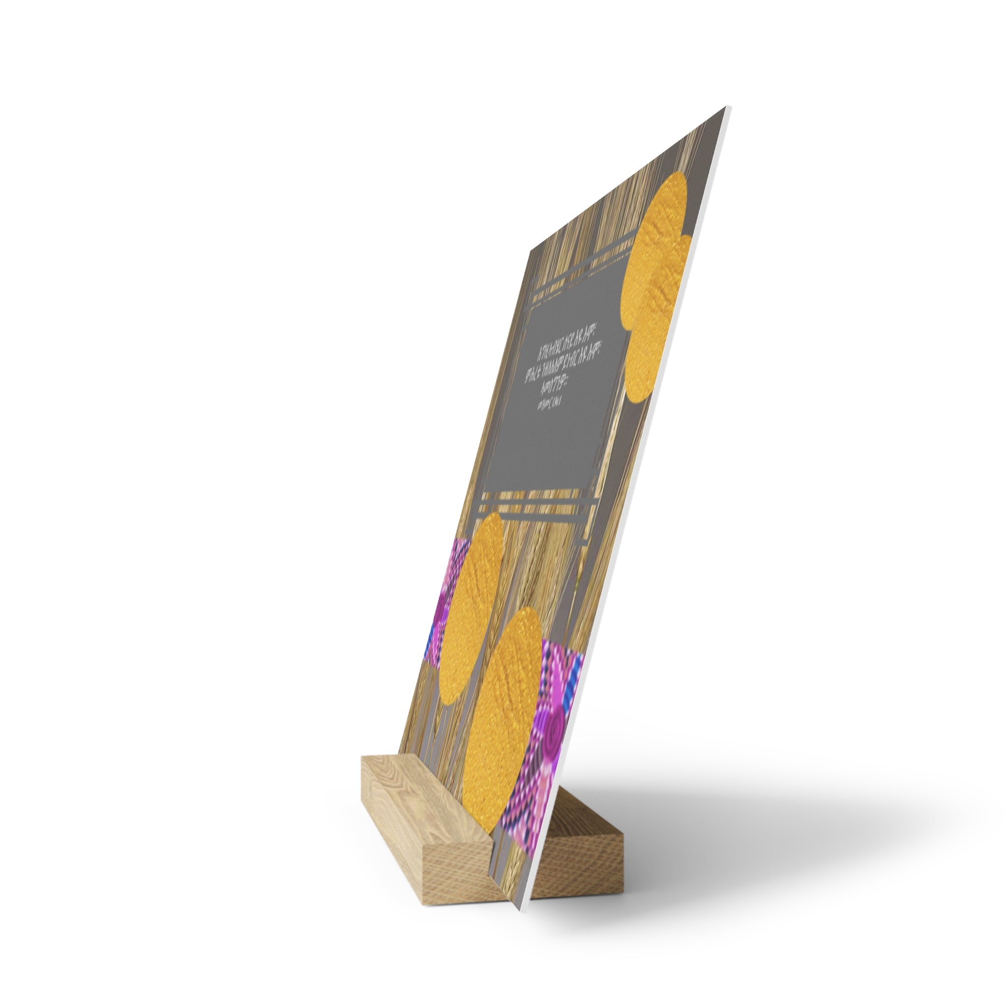 Bible-Inspired Gallery Board with Stand