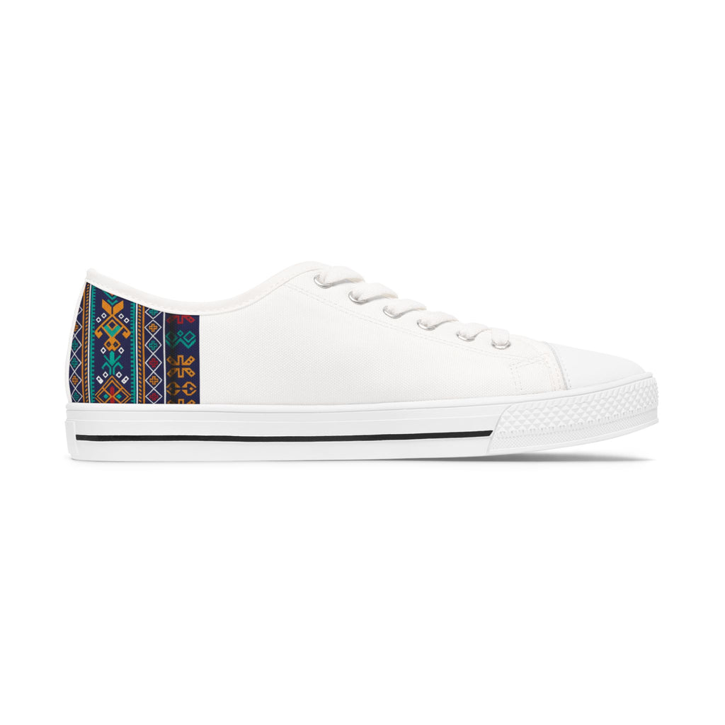 Women's Low Top Sneakers - White