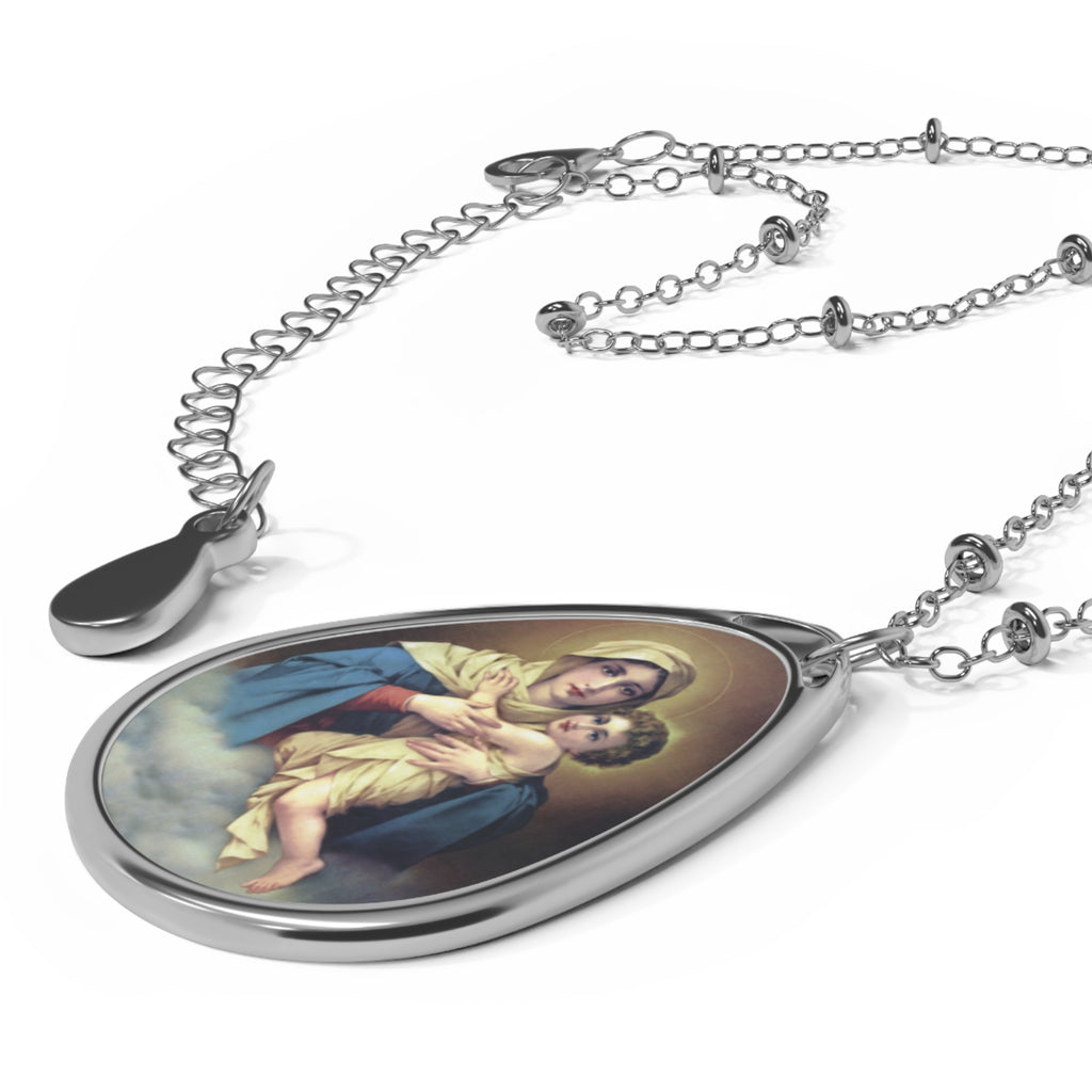 Oval Necklace — Pendant for Christian Gifts