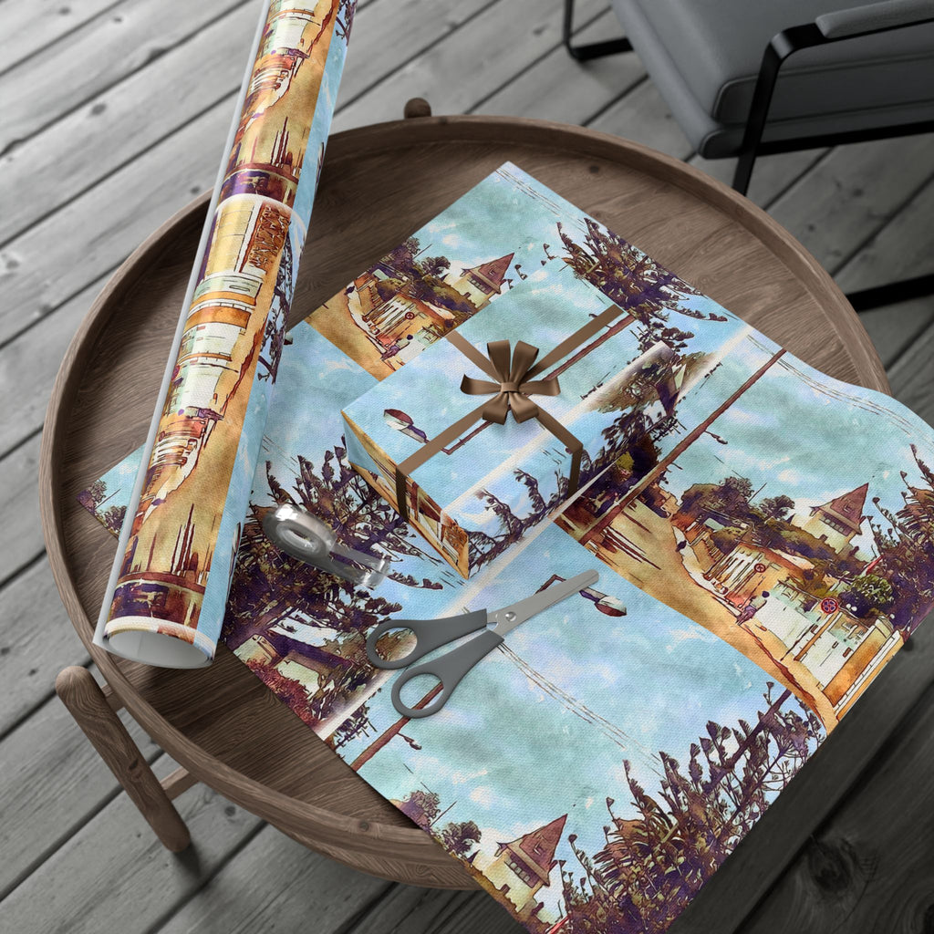 Gift Wrap Paper — Colorful Asmara Roll 29 x 144