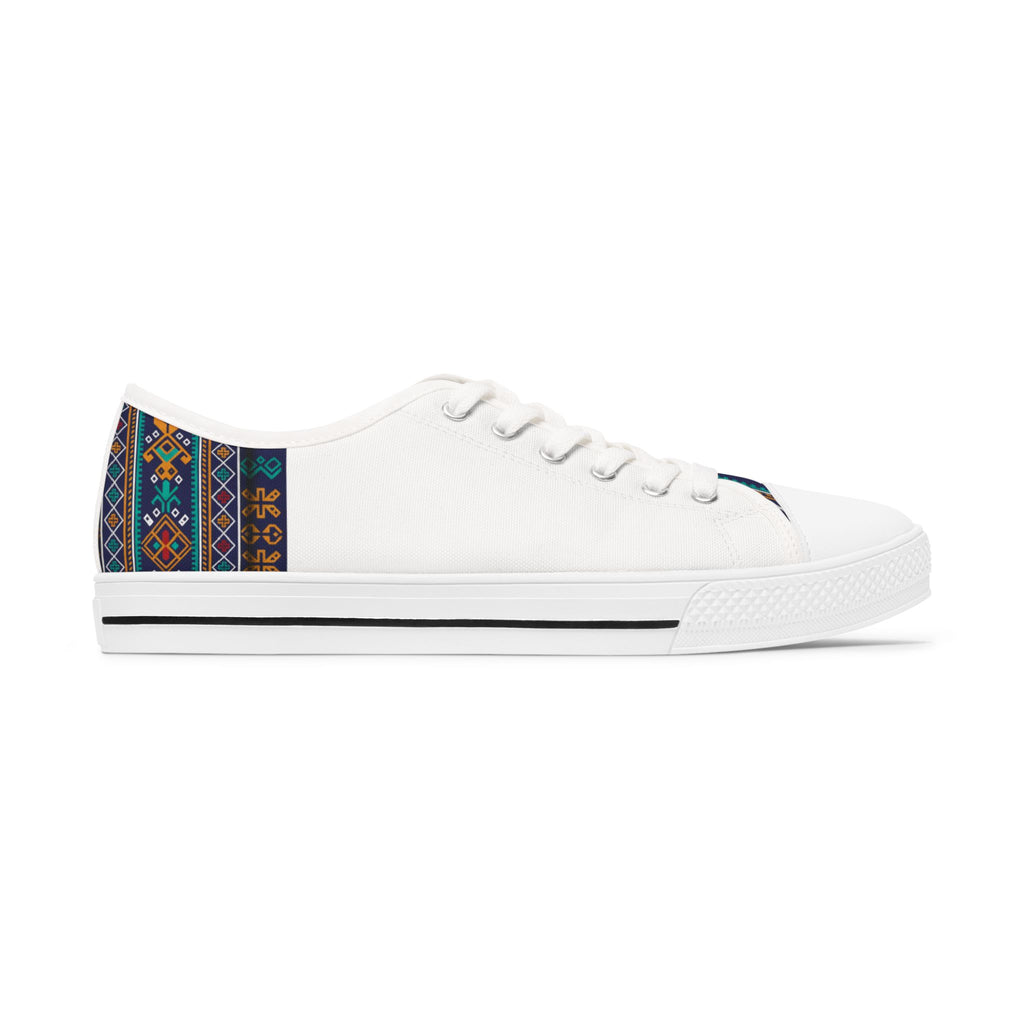 Women's Low Top Sneakers - White