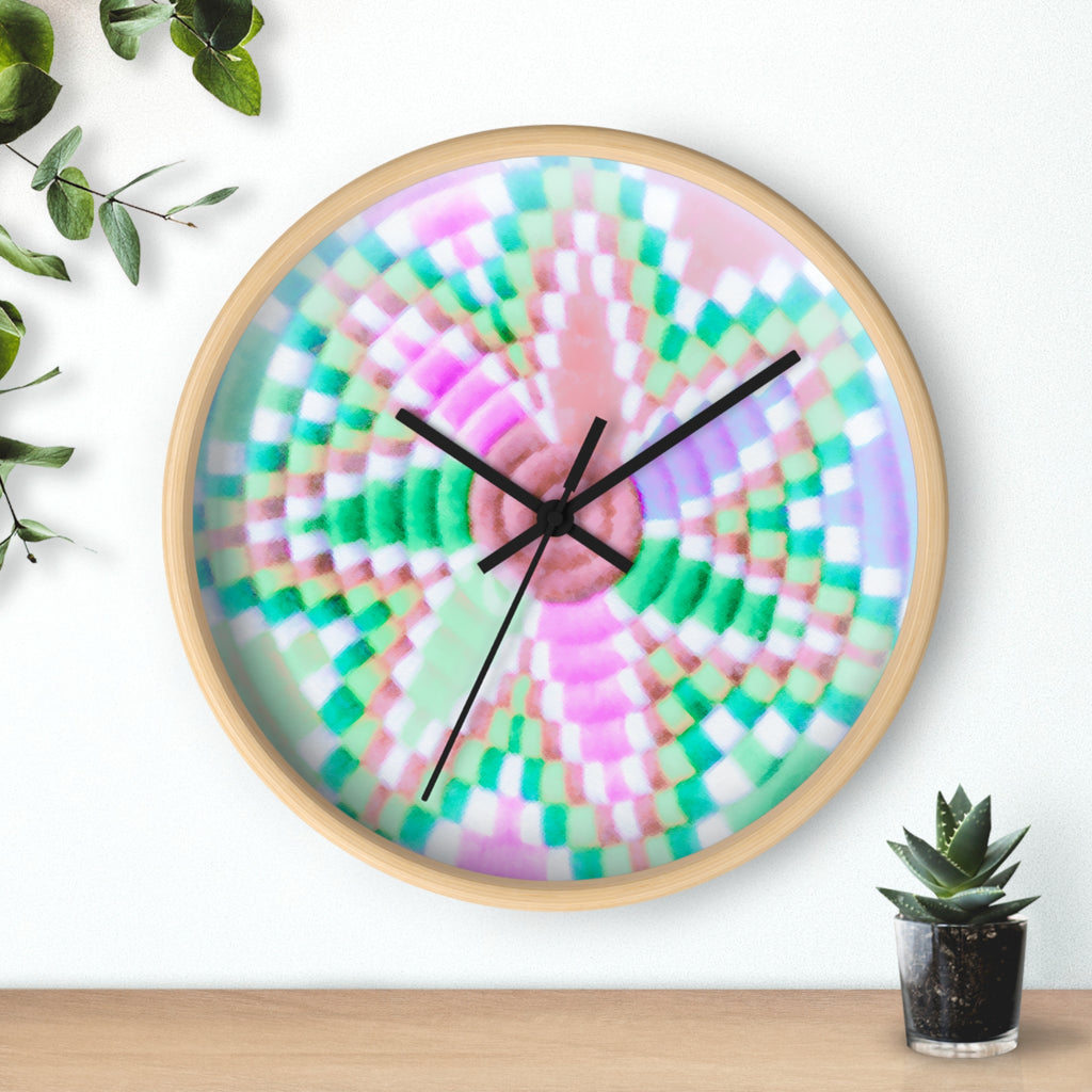 Wall Clock — Traditional Cultural Design