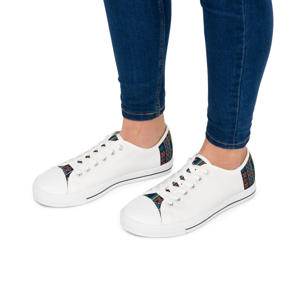 Women's Low Top Sneakers - White