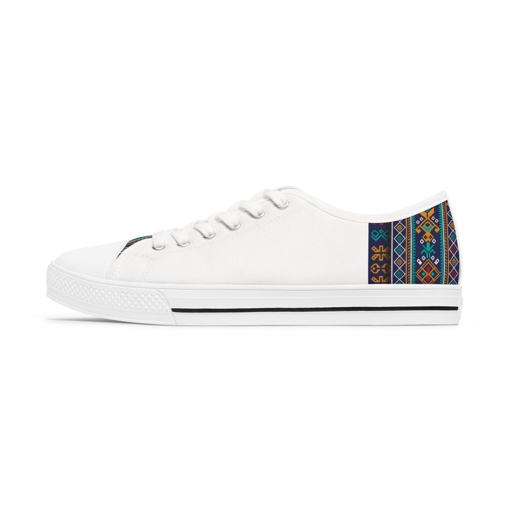 Women's Low Top Sneakers - White