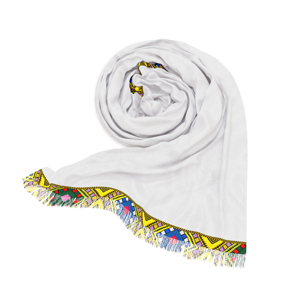 Tribal Border Light Scarf