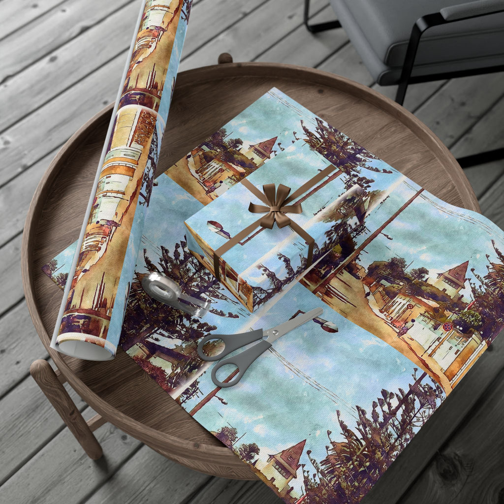 Gift Wrap Paper — Colorful Asmara Roll 29 x 144