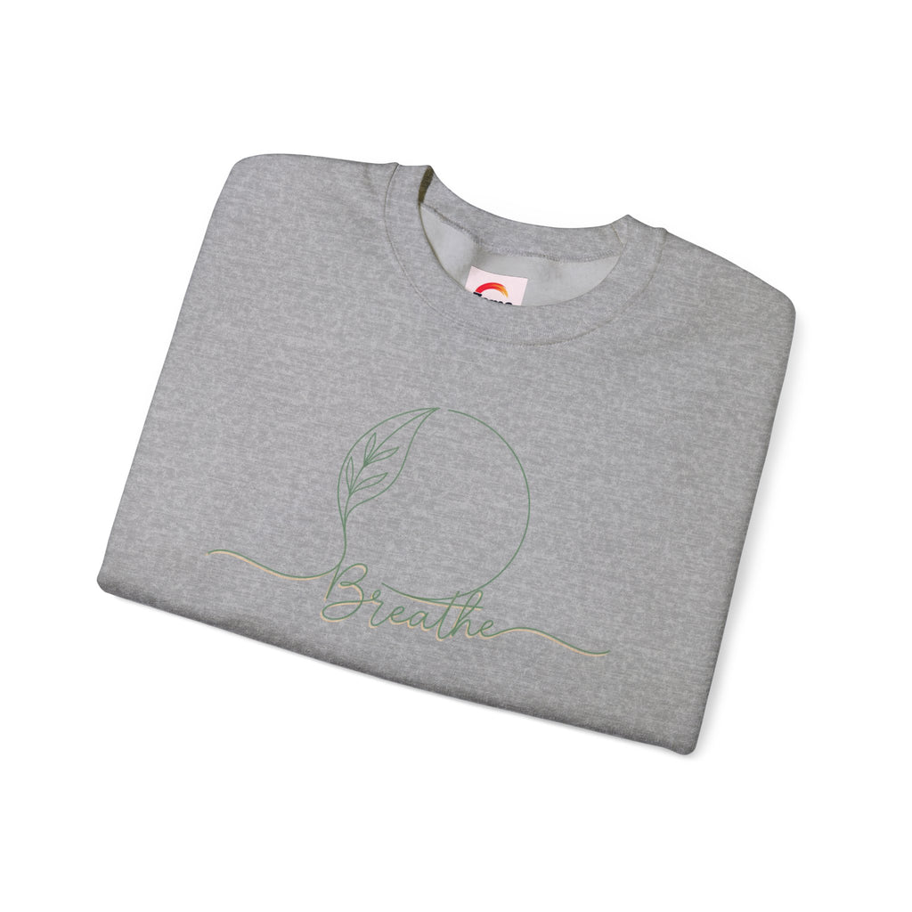 Breathe moon line sweatshirt | nature symbols, minimal forest vibe