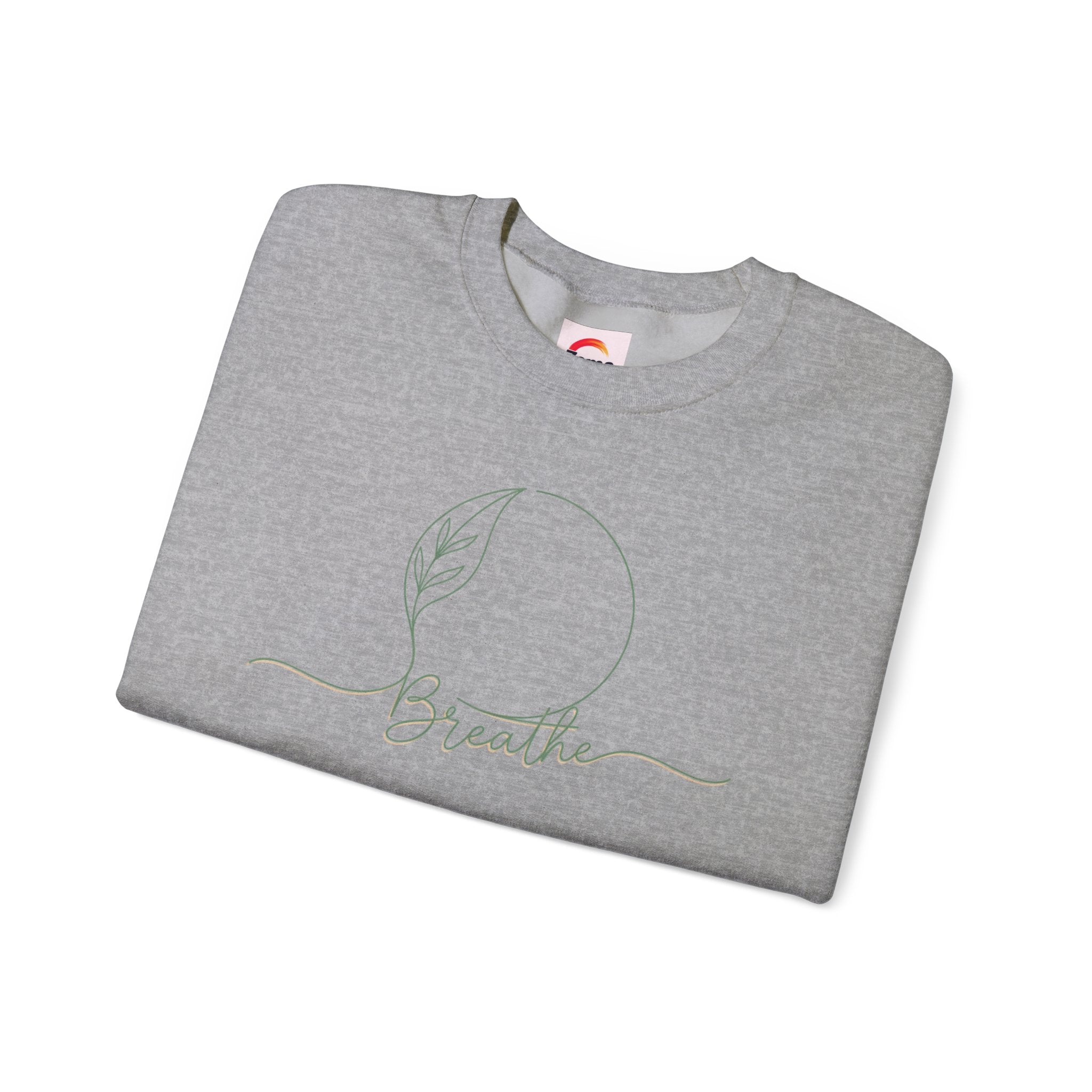 Breathe moon line sweatshirt | nature symbols, minimal forest vibe