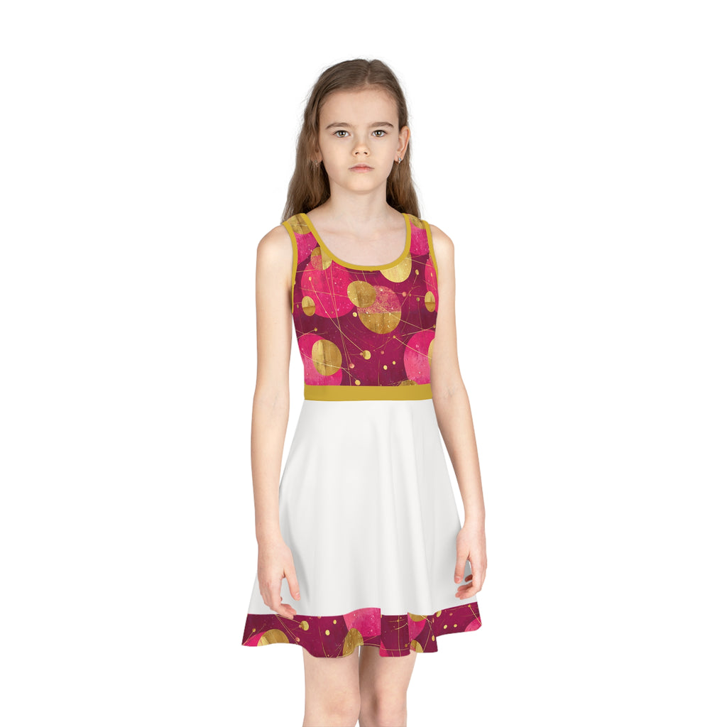 Girls' Sleeveless Sundress –