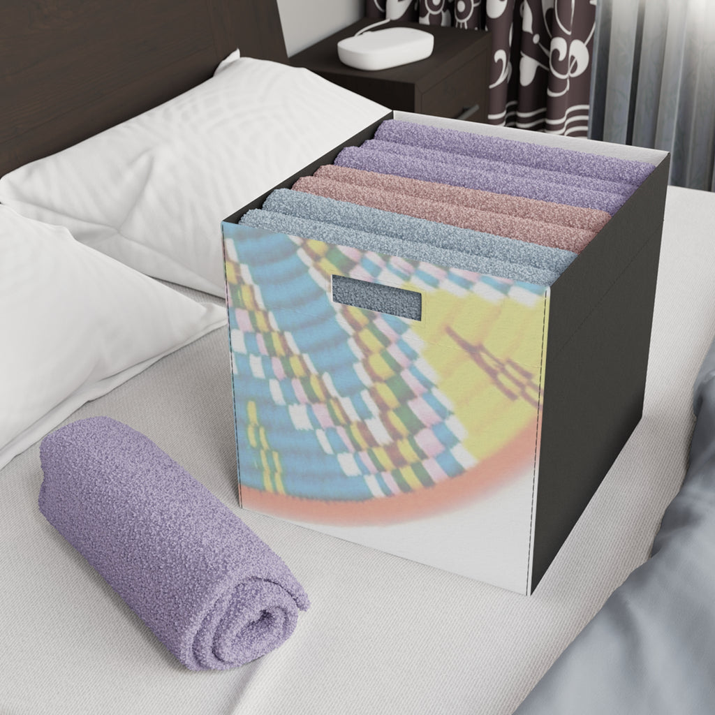 Felt Storage Box — Traditional Inspired Organizer