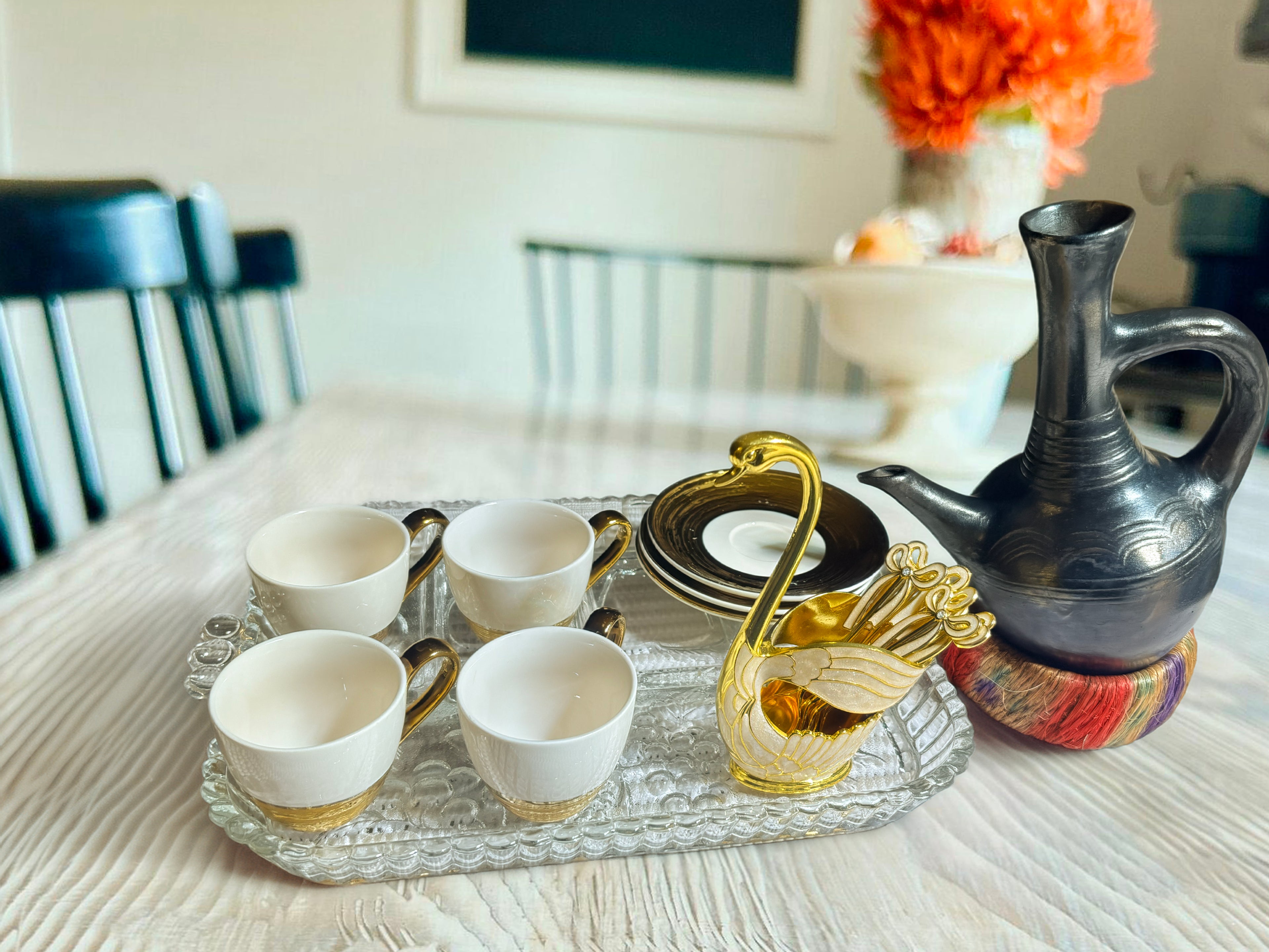Coffee Ceremony 6 piece Tea spoon  set
