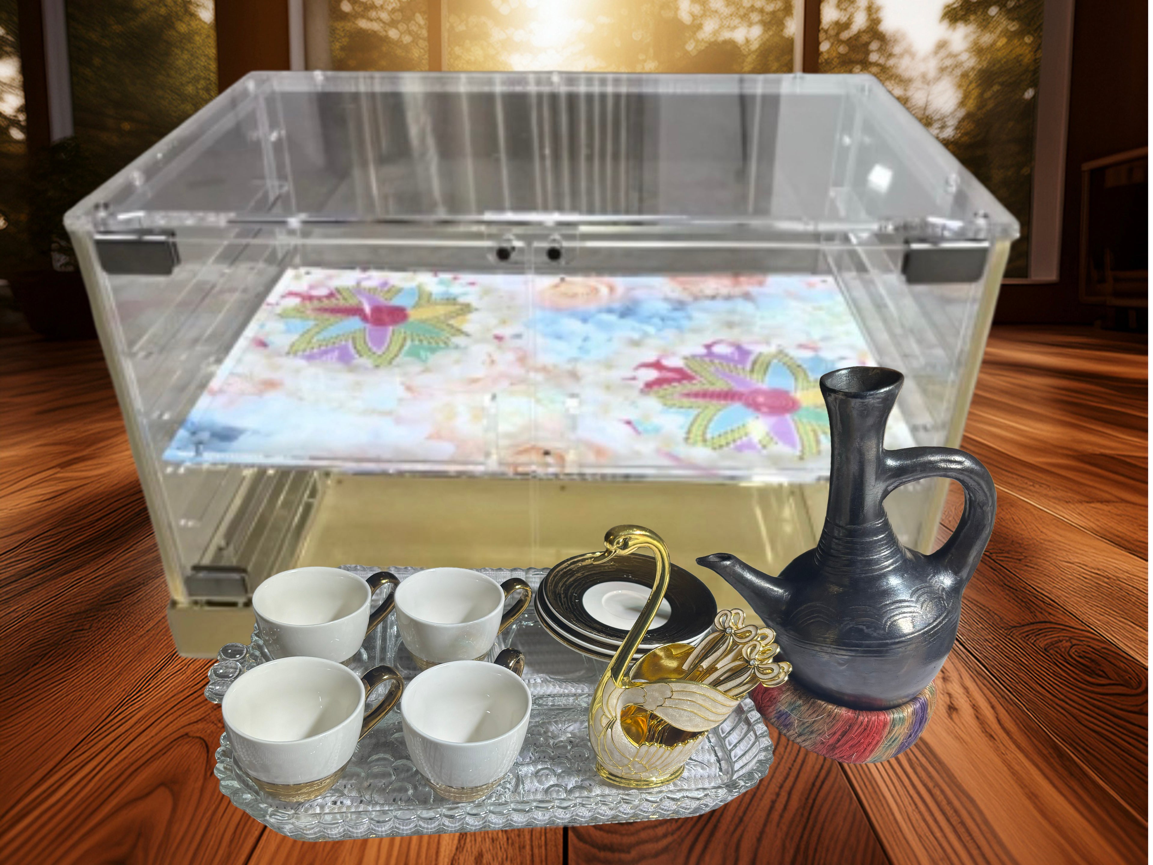 Coffee Ceremony 6 piece Tea spoon  set