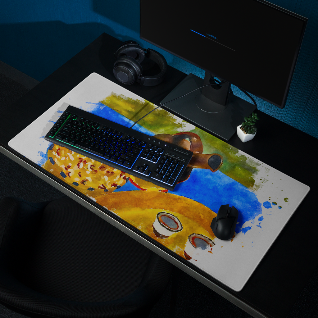 Gaming mouse pad
